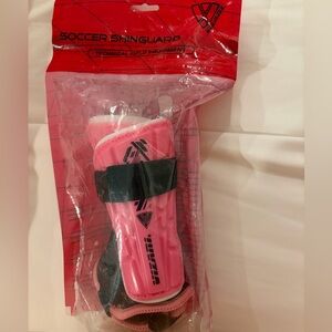 Kids Pink Soccer Shinguards - Brand: Vizari